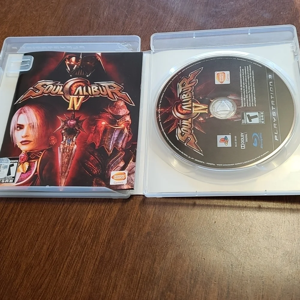 Ps3 Soul Calibur IV game